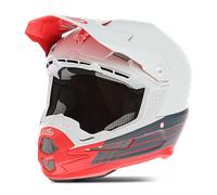 Casco Cross 6D ATR-1 Split RossoL Rosso