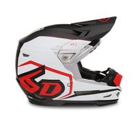 §Casco Cross 6D ATR-2 Delta Rosso-Bianco§