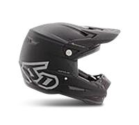 Casco Cross 6D ATR-2 Solid Nero opacoM Nero opaco