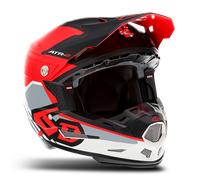 Casco Cross 6D ATR-2 Target RossoL Rosso