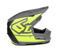 Casco Cross 6D ATR-3 Hex Giallo Neon Lucido L Giallo