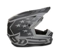 Casco Cross 6D ATR-3 Patriot Nero opacoM Nero opaco