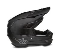 Casco Cross 6D ATR-3 Solid Nero lucidoXL Nero lucido
