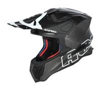 Casco Cross Acerbis Airstrike-C (CE) 22.06 Carbon Nero Bianco taglia M (57-58cm)