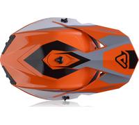 Casco cross Acerbis LINEAR Arancio Bianco S