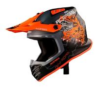 casco cross acerbis profile junior - nero / arancione XL