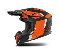 Airoh Aviator 3 Glory Casco Motocross, arancione, taglia S per maschi