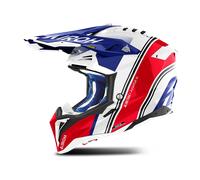 Casco Cross Airoh Aviator 3 Hima Rosso lucidoL Rosso lucido