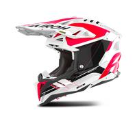 Casco Cross Airoh Aviator 3 Saber Lucido Rosso LucidoS Rosso Lucido