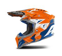 Casco Cross AIROH Aviator 3 Spin Arancio Fluo OpacoM Arancio Fluo Opaco