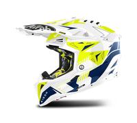 Casco Cross AIROH Aviator 3 Spin Giallo/BluS Giallo,Blu