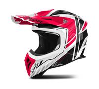 Casco Cross Airoh Aviator Ace 2 Engine Rosso lucidoXL Rosso lucido