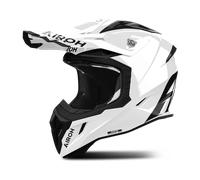 Casco Cross Airoh Aviator Ace 2 Lucido Bianco LucidoL Bianco Lucido