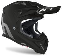 Casco cross Airoh Aviator Ace Color in fibra Nero opaco S