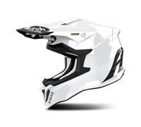 Airoh Strycker Color Carbon Casco motocross, bianco, taglia XS