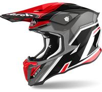 Casco Cross Airoh Twist 2.0 Shaken Red Gloss L