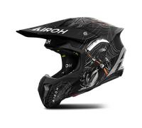 Airoh Twist 3 Arcade, casco a croce L male Opaco Nero/Grigio