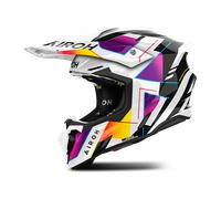 CASCO AIROH OFFROAD TWIST 3 RAINBOW GLOSS L