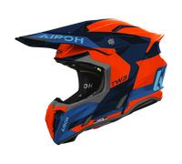 Casco Integrale Airoh TWIST 3 FANCY Orange/Blue Gloss Taglia:S