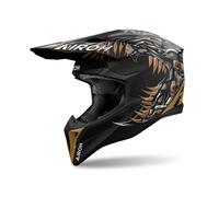 casco cross Airoh Wraaap Cyborg opaco XXL