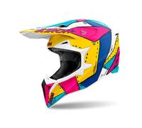 casco cross Airoh Wraaap Paint opaco XS