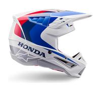 Casco Cross Alpinestars Honda S-M5 Bianco/Blu/RossoL Bianco,Blu,Rosso