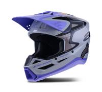 ALPINESTARS ALPINESTARS - Casco Jettson S-M3 Grigio / Purple / Nero 2026 S