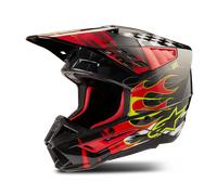 Casco SM5 RASH Rosso Nero ALPINESTARS - UE: XL