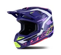 Casco Cross Alpinestars SM7 Deed Viola/RosaM Viola,Rosa