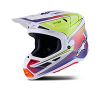 Alpinestars S-m7 Fuse Ece22.06 Off-road Helmet Bianco M