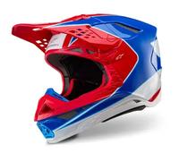 casco cross alpinestars supertech s-m10 aeon - rosso / blu XXL