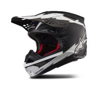 Casco Cross Alpinestars Supertech S-M10 Ampress Nero/BiancoL Nero,Bianco