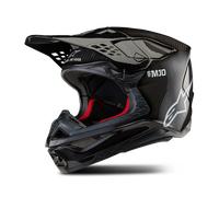ALPINESTARS ALPINESTARS - Casco Supertech S-M10 Solid Nero Glossy Carbon L