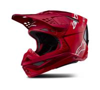 Alpinestars Supertech S-M10 Flood 2024 Casco Motocross, rosso, taglia S