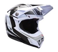 Casco Off-Road Bell Moto-10 Spherical Grid White/Black Taglia:XL