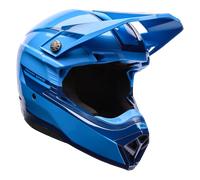 Bell Moto-10 MIPS Fade Casco da motocross, blu, taglia M per maschi