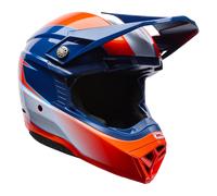 Bell Moto-10 Mips Falcon, casco da motocross L male Blu/Arancione/Bianco