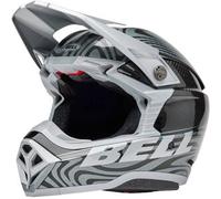 Casco Off-Road Bell Moto-10 Spherical Cortex Gloss Silver/Gray Taglia:XL