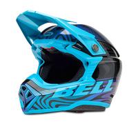 Casco Cross Bell Moto-10 Spherical BluXL Blu