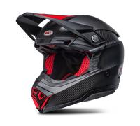 Bell Moto-10 Spherical Solid, casco a croce XXL male Nero/Rosso
