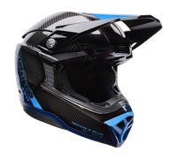 Casco Cross BELL Moto-10 Spherical Strike BluM Strike Blu