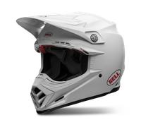 Bell Moto-9s Flex Solid Casco Motocross, bianco, taglia L