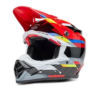 Casco Cross Bell Moto-9S Flex Nero/RossoM Nero,Rosso