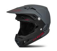 Fly Racing Formula CC Centrum Casco Motocross, nero-grigio, taglia M