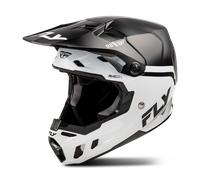 §Casco Cross FLY Racing Formula CC Objective Nero-Bianco§