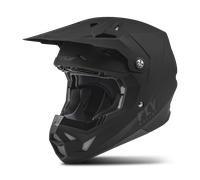 Fly Racing Casco da motocross Formula CP Solid Nero opaco XS donna