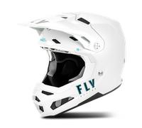Casco Cross FLY Racing Formula S Solid BiancoXXL Bianco