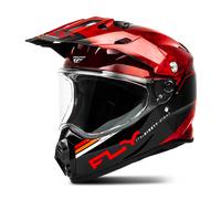 §Casco Cross FLY Racing Trekker Kryptek Conceal Rosso-Nero§