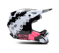 FOX V1 Digi Image Casco da motocross, nero-rosa, taglia M per maschi