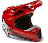 Casco cross Fox Racing V1 TOXSYK Rosso Fluo